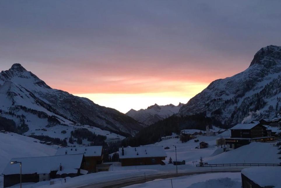 Pension Bergheim Warth  ภายนอก รูปภาพ